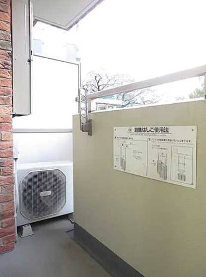 ガラ・ステージ大崎のバルコニー