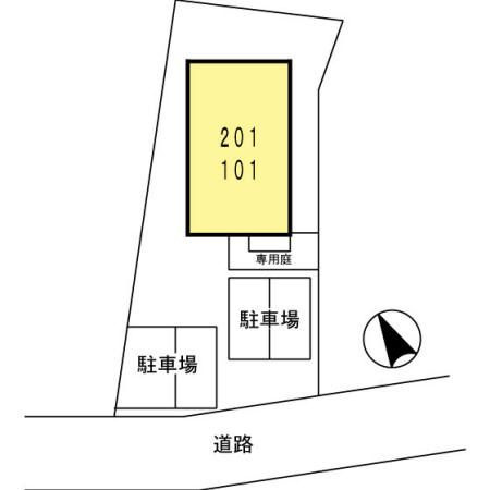 コンフォールの区画図