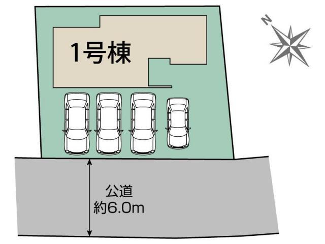 富士宮市万野原新田の新築一戸建|富士宮市万野原新田1棟 区画図