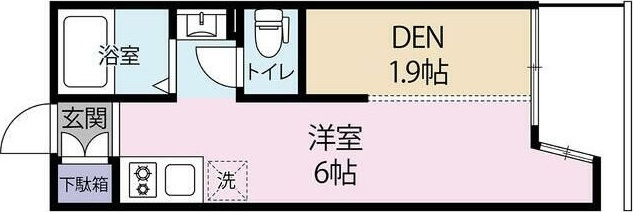 プレミアコート原木中山の間取り|現況優先です