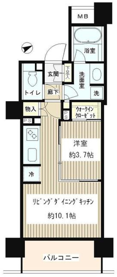 【間取り】 | パークホームズ目黒リバーサウスアーバンレジデンス