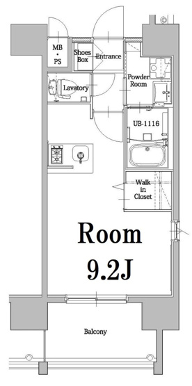 【間取り】 | 新品家具付きマンション千早3(KaGood福岡) | ※間取りと異なる場合は現状を優先します。