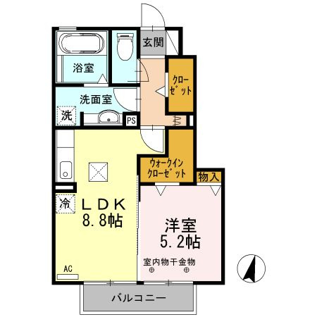 アミティアの間取り