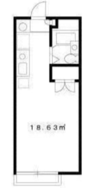ハビタス調布の間取り