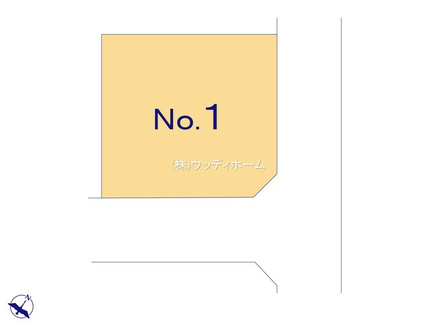 春日部市藤塚2期　新築一戸建ての区画図