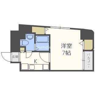 CITY SPIRE堺筋本町の間取り