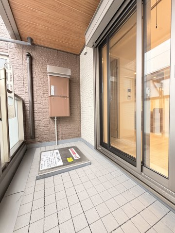 ベレオ元町山手のバルコニー