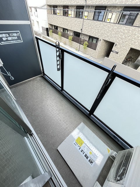 Spring南塚口のバルコニー