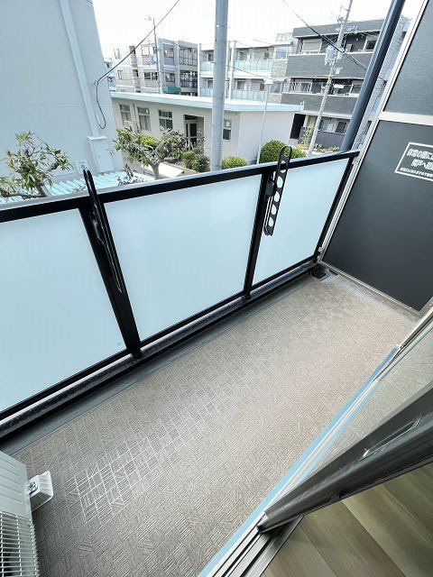 Spring南塚口のバルコニー