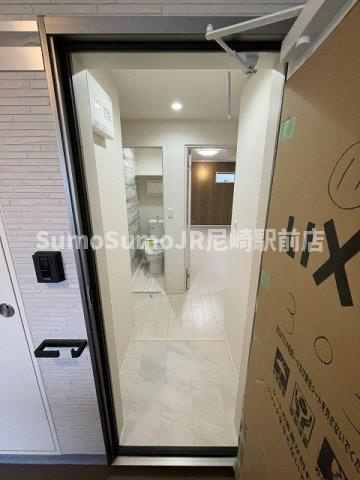 フジパレス武庫之荘南の玄関|毎日通る玄関はこちらです