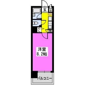 ラフィーネ博多の間取り