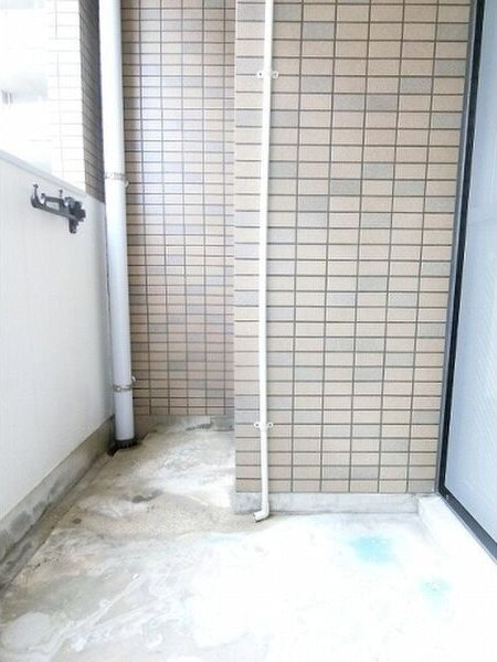 ラフィーネ博多のバルコニー