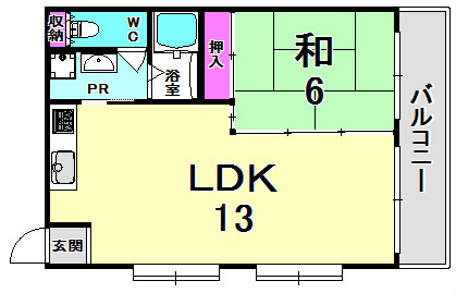 れじでんしあ門戸の間取り