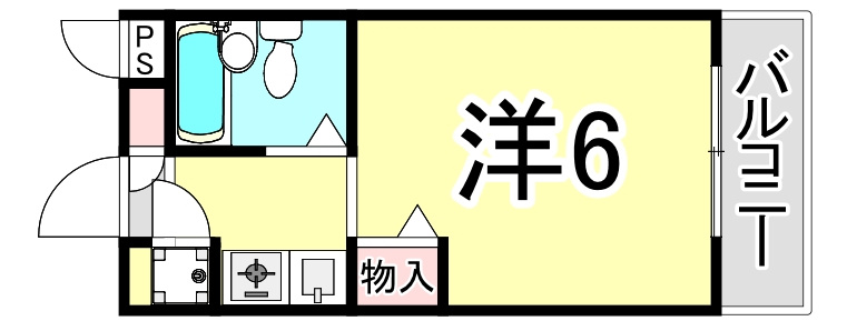 メゾンジュリアナモンドの間取り