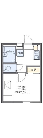 レオパレス豊の間取り