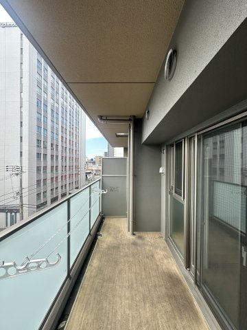 ATKレジデンスなんばのバルコニー