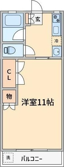 鈴木ハイツの間取り
