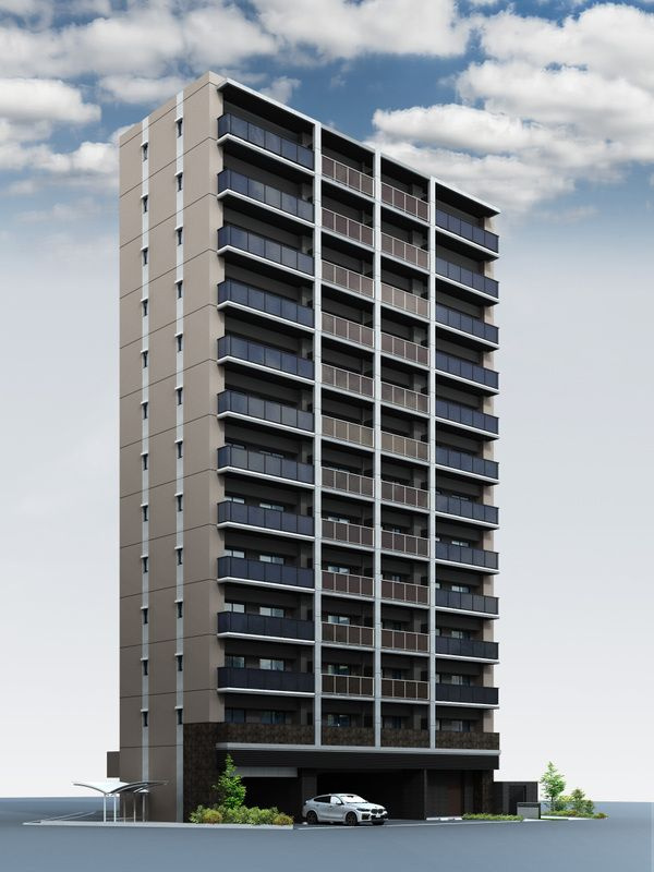 S-RESIDENCE渡辺通ascentの外観