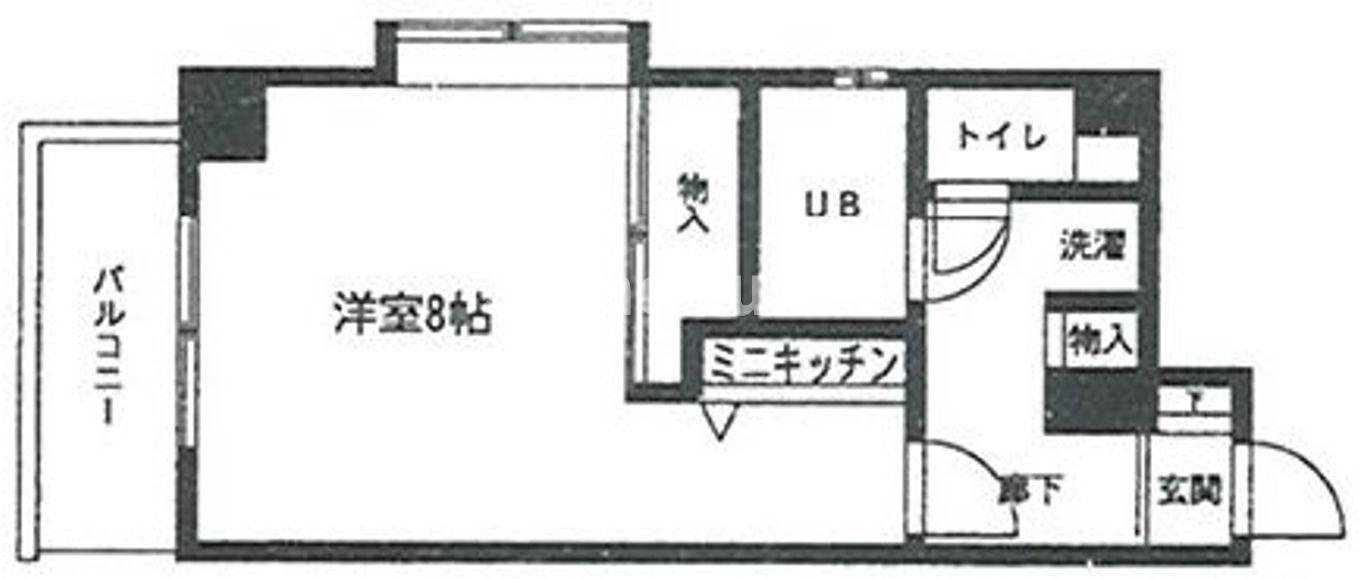 シスタス赤坂の間取り