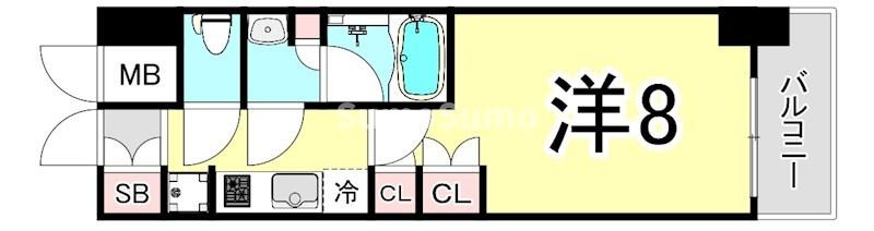 ブランシエスタ西宮の間取り