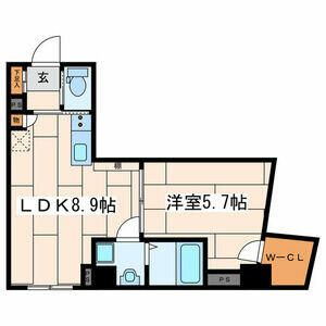 メゾンドゥファミーユ大倉山の間取り