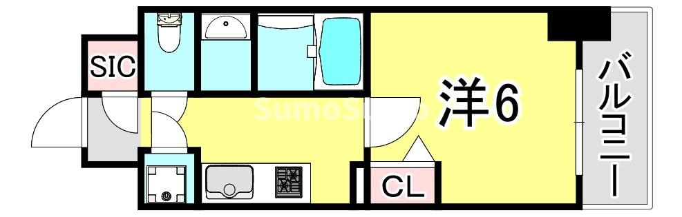 アドバンス神戸セラフィムの間取り