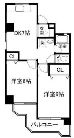シティライフ有萬の間取り
