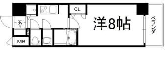 サムティ阿波座BELSIAの間取り