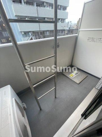ピアグレース神戸のバルコニー|陽当たり良好なバルコニーです