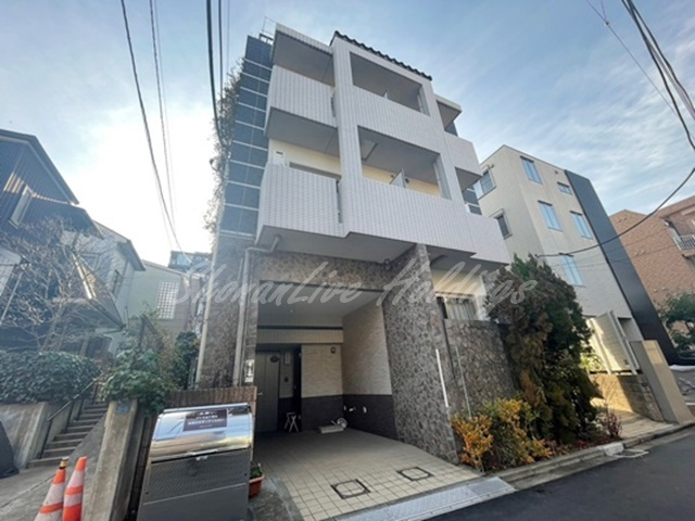 横浜市港北区錦が丘の賃貸マンションの外観