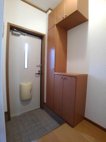 スカイタウン飯塚Ⅱの玄関