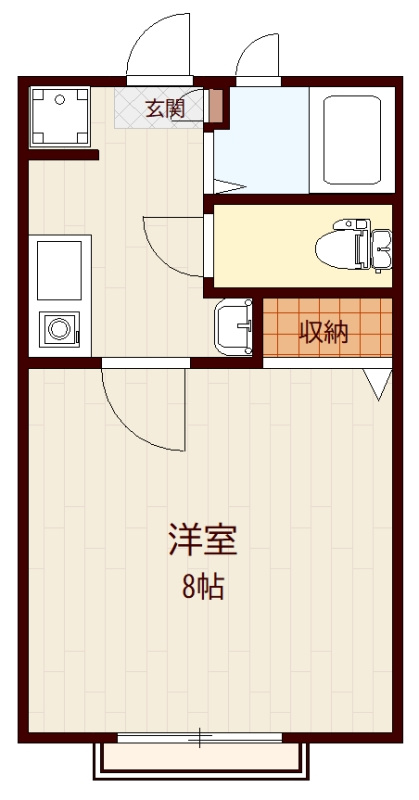 ＴＹ東松山の間取り