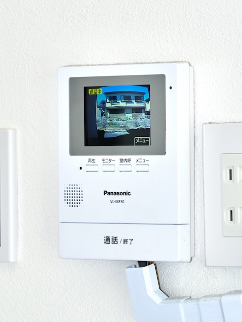 ファニータウン藤沢のセキュリティ|カラーモニター付インターホン