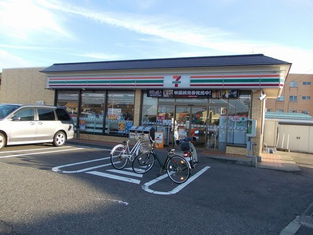 ガーデン　ベルＭⅠの周辺|セブンイレブン新潟山二ツ店まで300m
