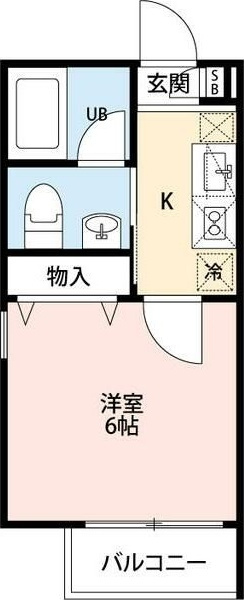 シエル西船の間取り