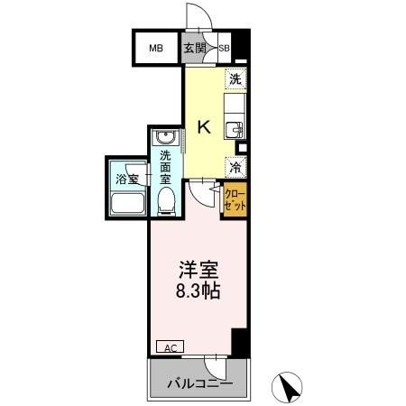 コンシェリア東京(IRIYA STATION FRONT)の間取り