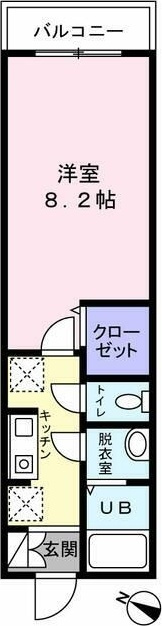 サラブレッドエクセル西船の間取り