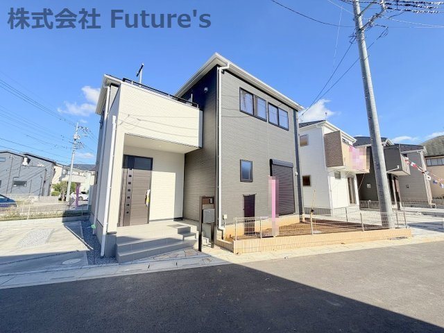 松伏町松伏　新築戸建　全9棟　2号棟の外観|長期優良住宅認定！長く快適に暮らせる品質にこだわった全9棟の新築分譲住宅