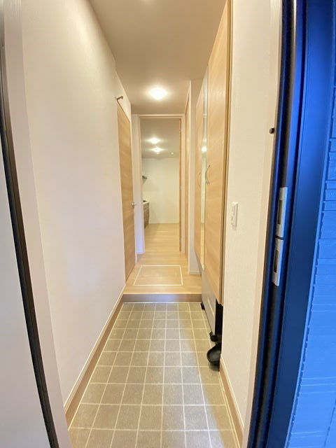 尼崎市三反田町３丁目のアパートの玄関|毎日通る玄関はこちらです