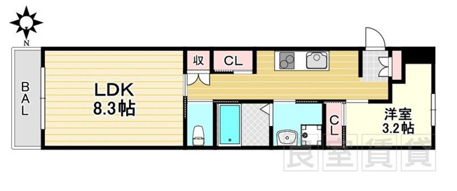 【間取り】 | FLAT御器所