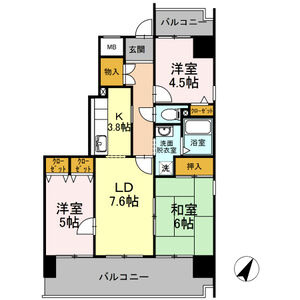 【間取り】 | アーバンドエル原