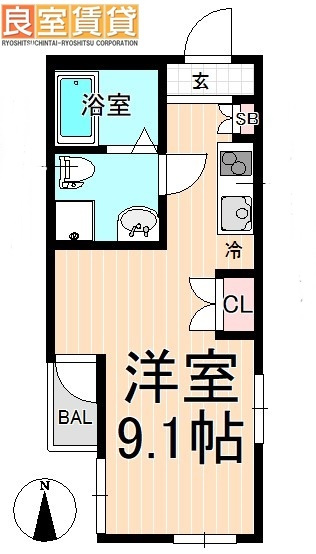 【間取り】 | Casa　Avenue　Tsurumai