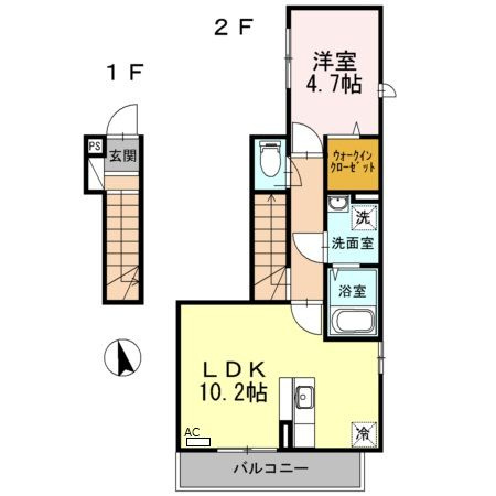 パティオの間取り