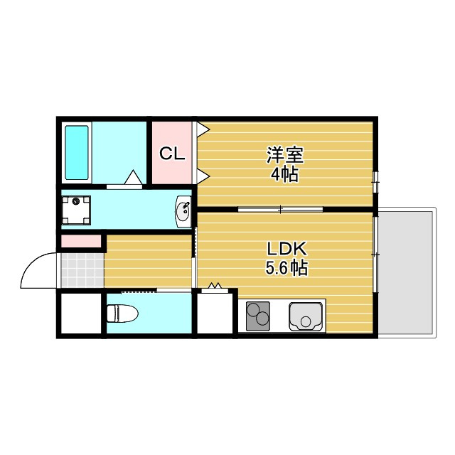 EIJU Tsukamotoの間取り