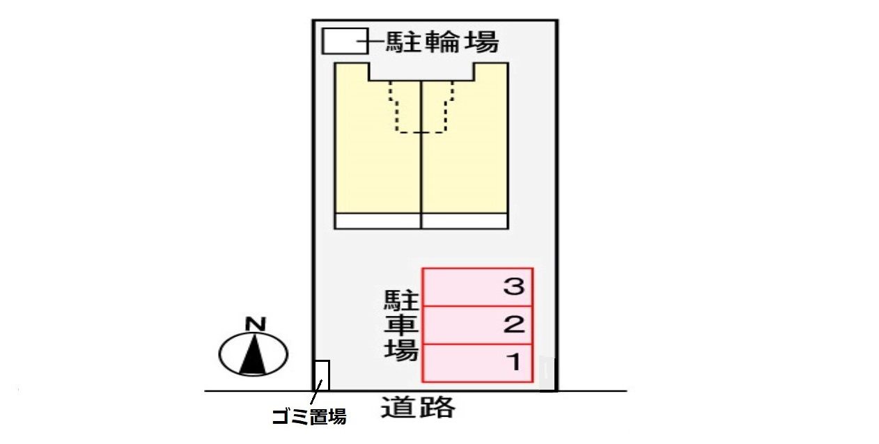 ホビットンの駐車場