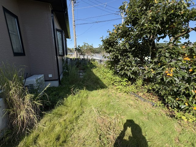 東松山市大字松山　中古戸建の庭