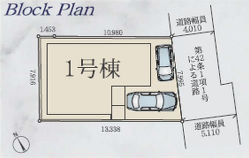 【仲介手数料０円】海老名市上今泉8期　新築一戸建ての区画図|海老名市上今泉8期　新築一戸建て