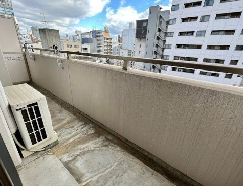 エルベ瓦町のバルコニー