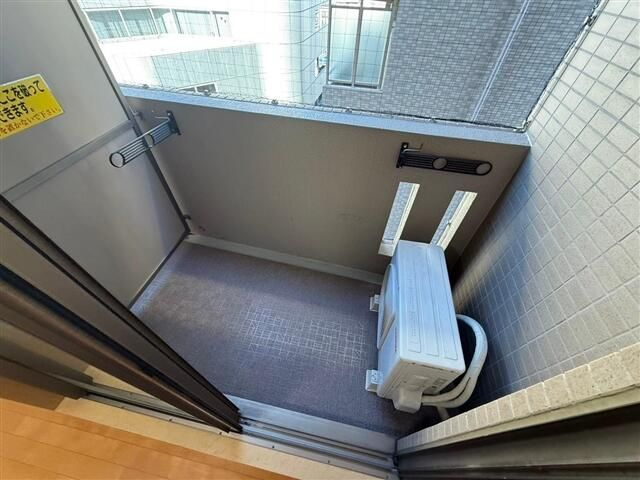 アムス東池袋のバルコニー