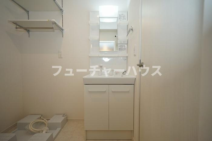 サンセジュールの洗面所